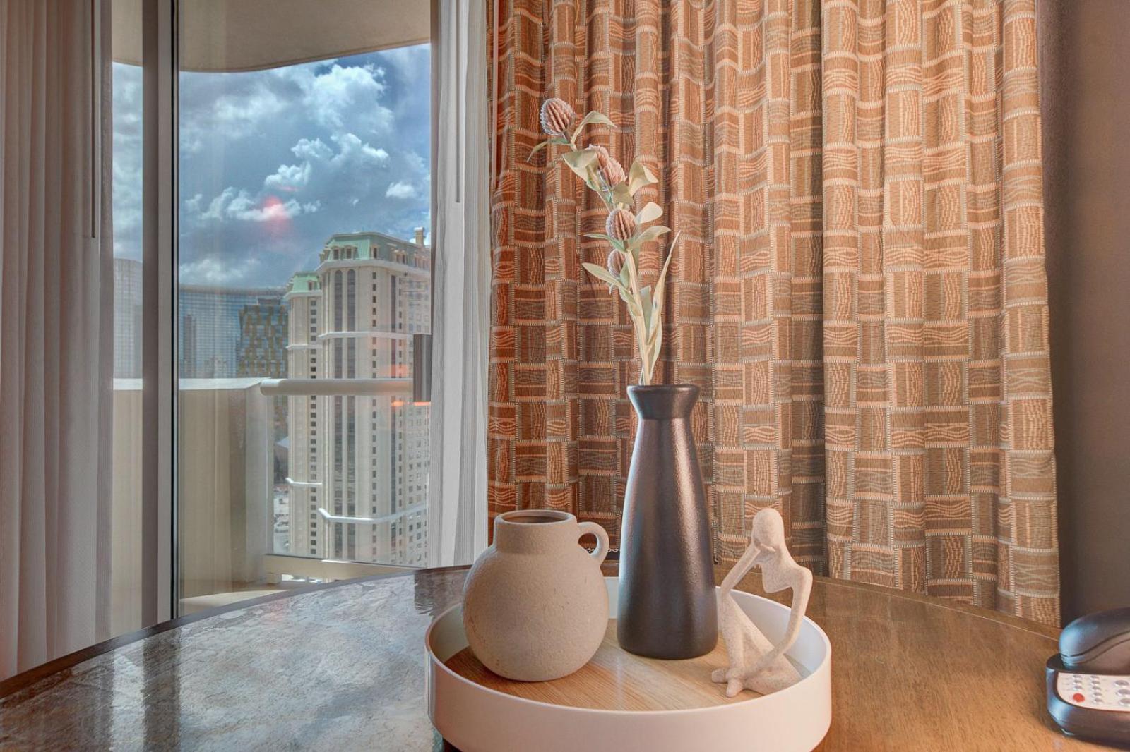 لاس فيغاس Premium Suite Mgm Signature High Flr Balcony Strip View المظهر الخارجي الصورة
