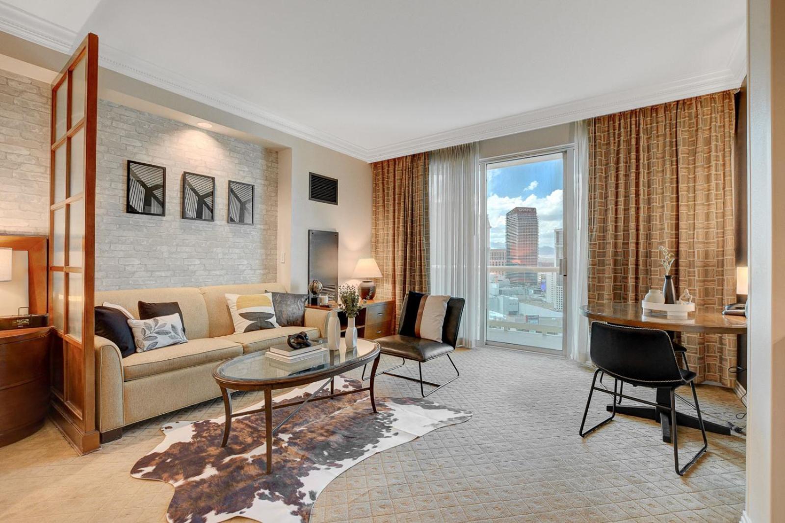 لاس فيغاس Premium Suite Mgm Signature High Flr Balcony Strip View المظهر الخارجي الصورة